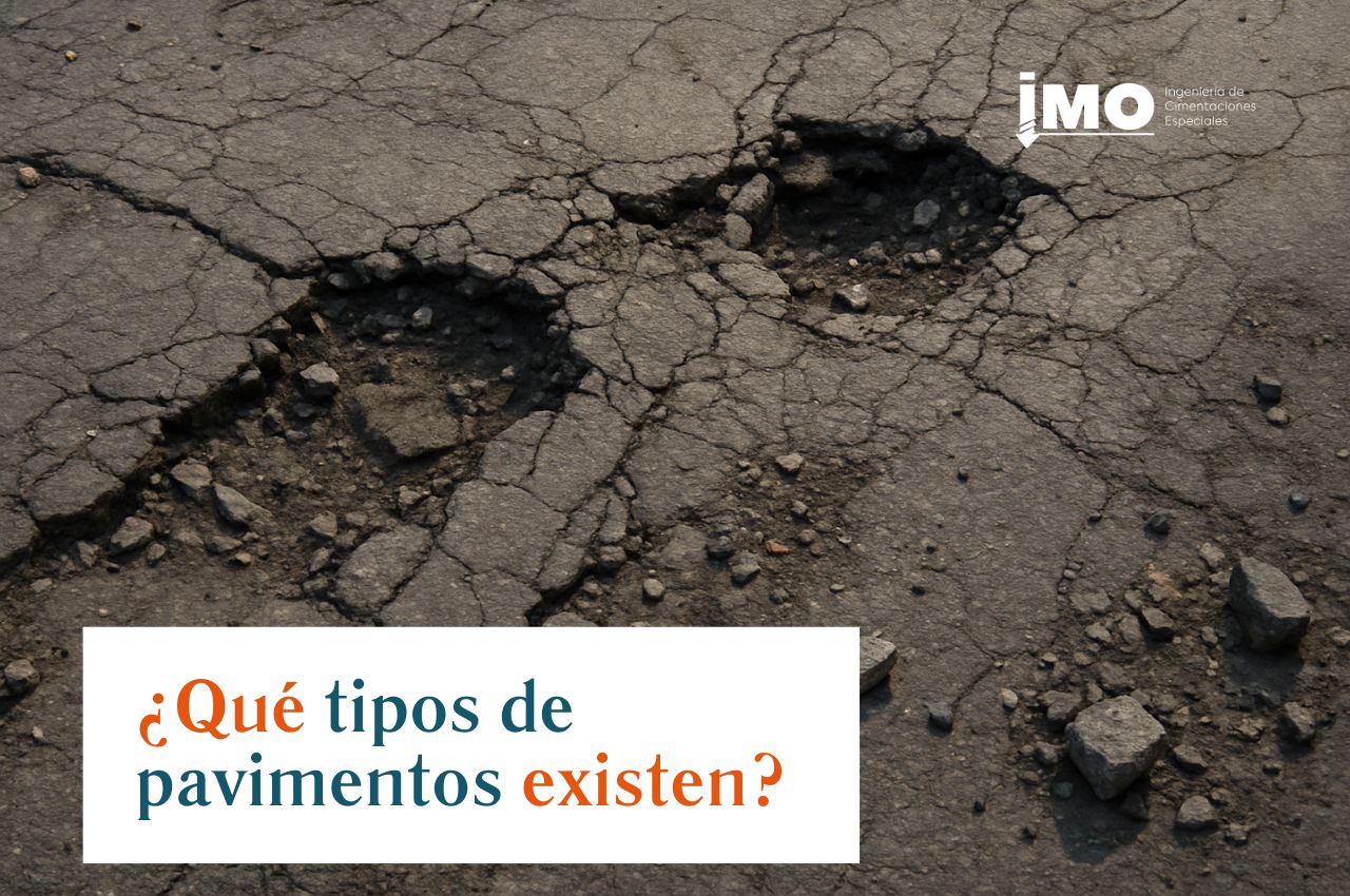 ¿Qué tipos de pavimentos existen?