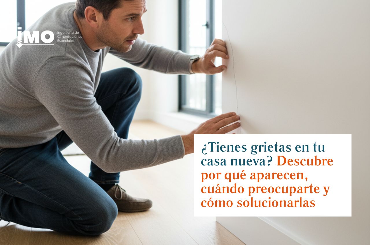 Grietas en casa nueva: causas, cómo identificarlas y soluciones