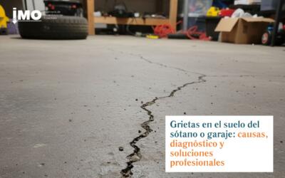 Cimentaciones Especiales 2 Grietas en el suelo del sótano o garaje: causas, diagnóstico y soluciones profesionales